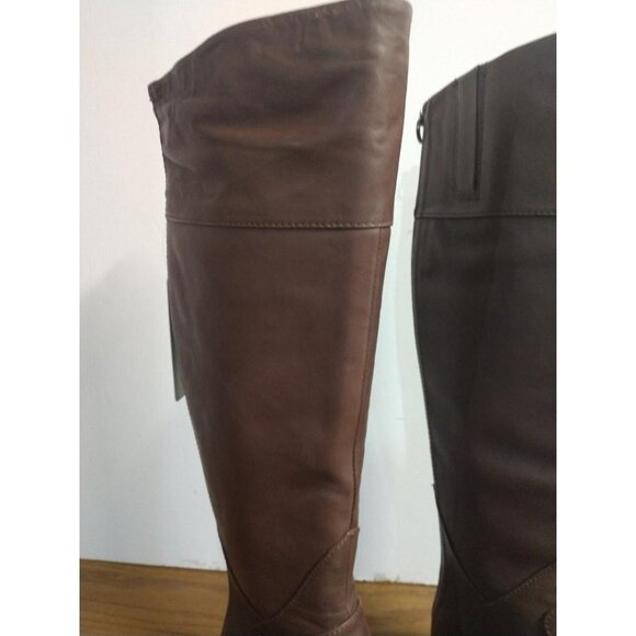Sole Bound Dreia By Baretraps Womens Artisan Leather Knee-High Boots Brown Size - Picture 8 of 10